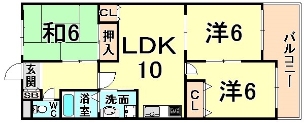 ファースト園田 間取り