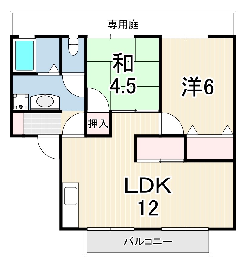 エステート桃山2 間取り