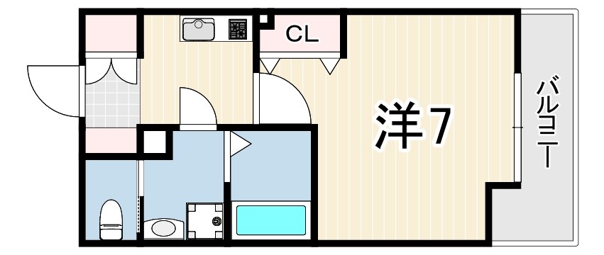 ワコーレヴィアーノ垂水EAST 1 間取り
