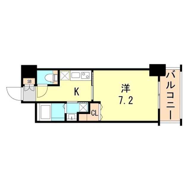 レジデンス神戸グルーブHARBORWEST 間取り