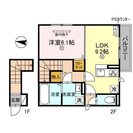コリーナ ヴィルトゥ 間取り