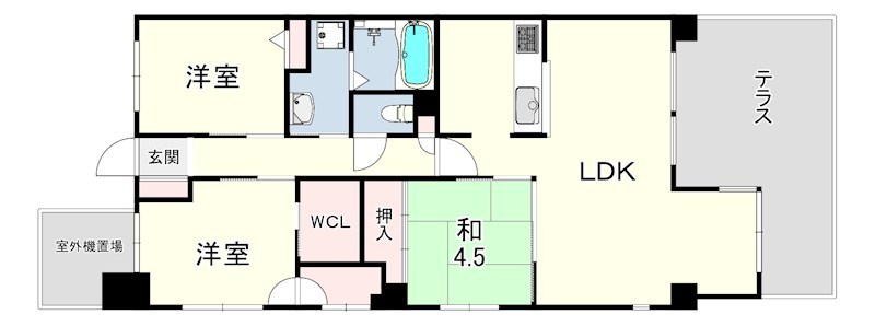 兵庫県神戸市垂水区塩屋町１丁目 間取り