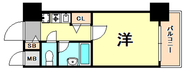 エスリード新神戸 間取り