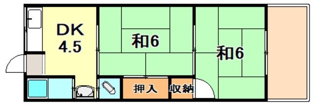 酒井アパート 間取り