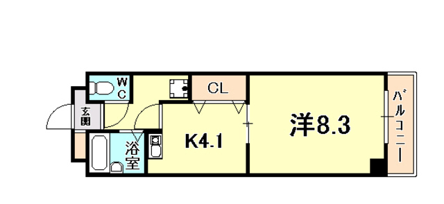 AUBE918 間取り