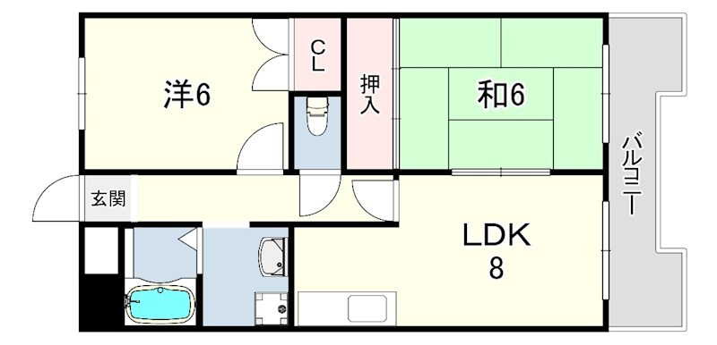 兵庫県神戸市西区王塚台７丁目 間取り