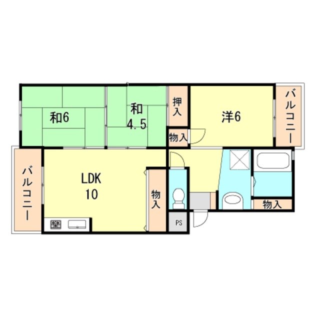 ベルデュウラ池上 間取り