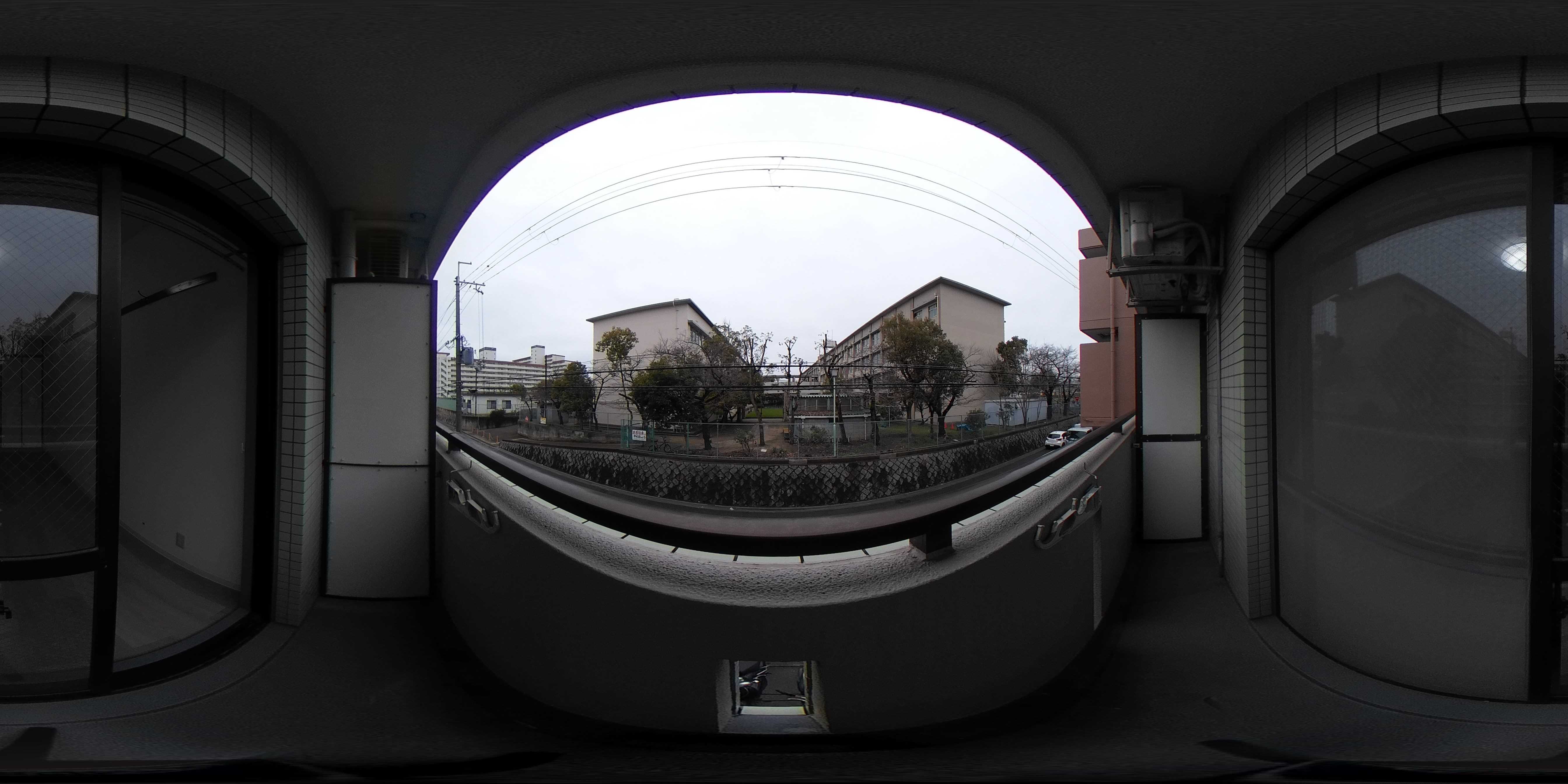 ROYALE離宮西宮 ベランダ