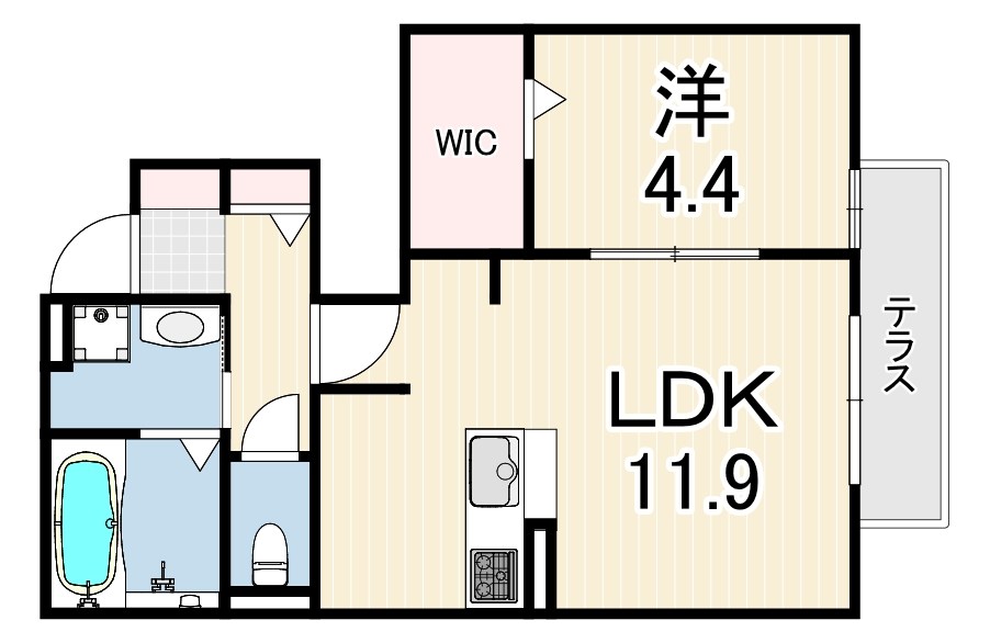 クローバー富士5号館 間取り