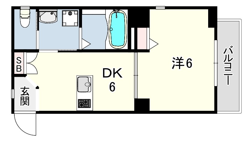 サンシャイン東雲 間取り