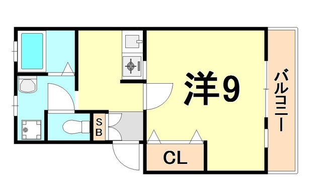 ステラハウス4-1200 間取り