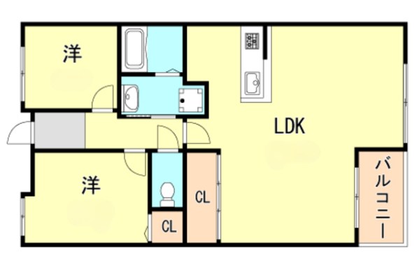 芦屋翠ヶ丘アーバンリズ 間取り