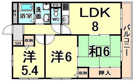 アートフェリス 間取り