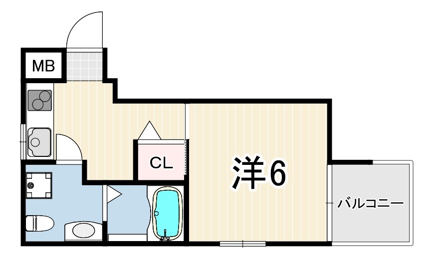 兵庫県神戸市垂水区海岸通 間取り