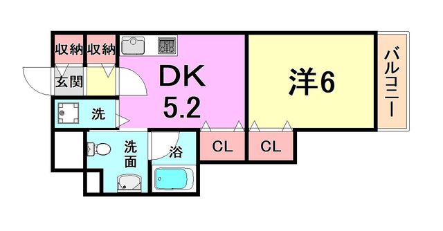 エスペランサ御影2 間取り