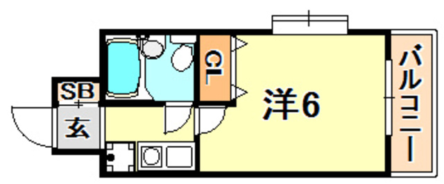 ダイアパレス水木通弐番館 間取り