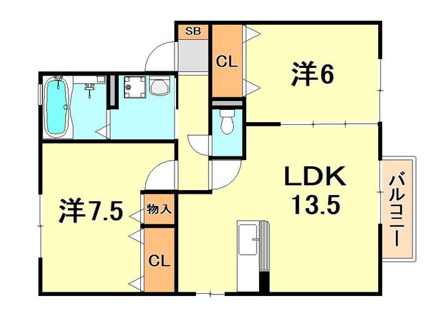 ウィルモア垂水 D棟 間取り