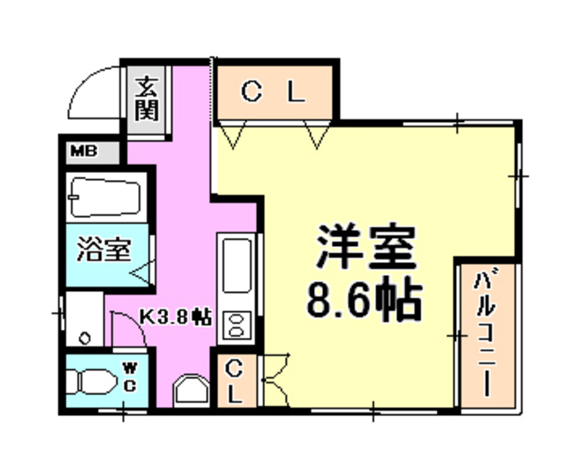 コート向森 間取り