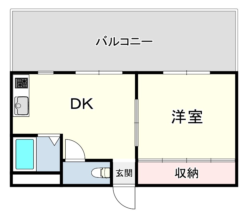 グランディア王子駅前 間取り
