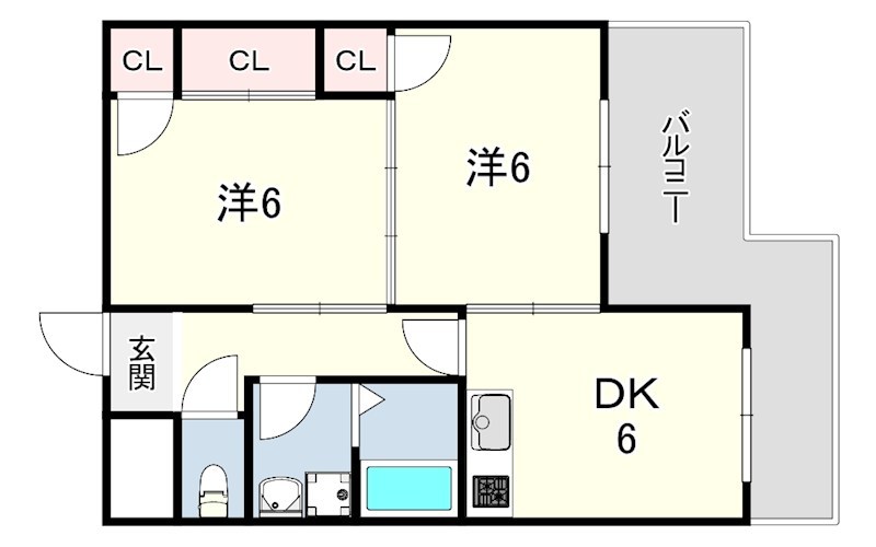 グランドメゾン大津和 間取り
