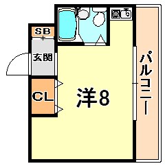 ルーブル西灘 間取り
