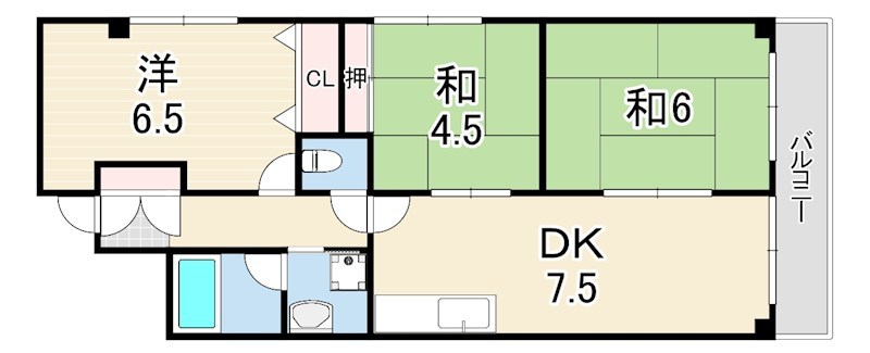 ベルトピア西明石7 間取り