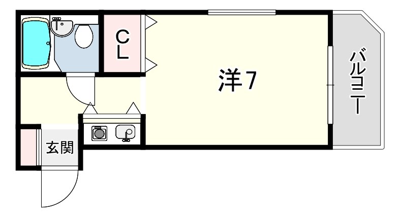 ジュネス福田 間取り