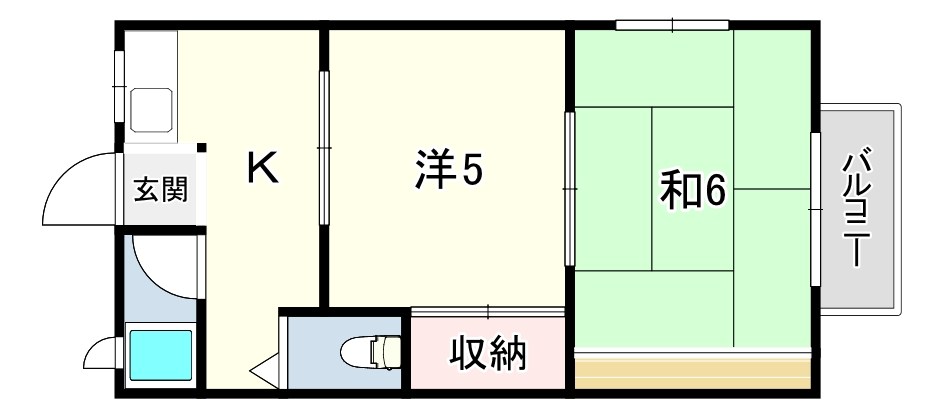 ハイツあこや 間取り