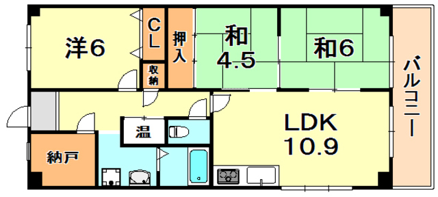 マリンハイム塩屋 間取り