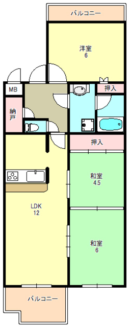 パルピアマンション 間取り