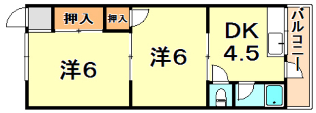 賀茂川荘 間取り