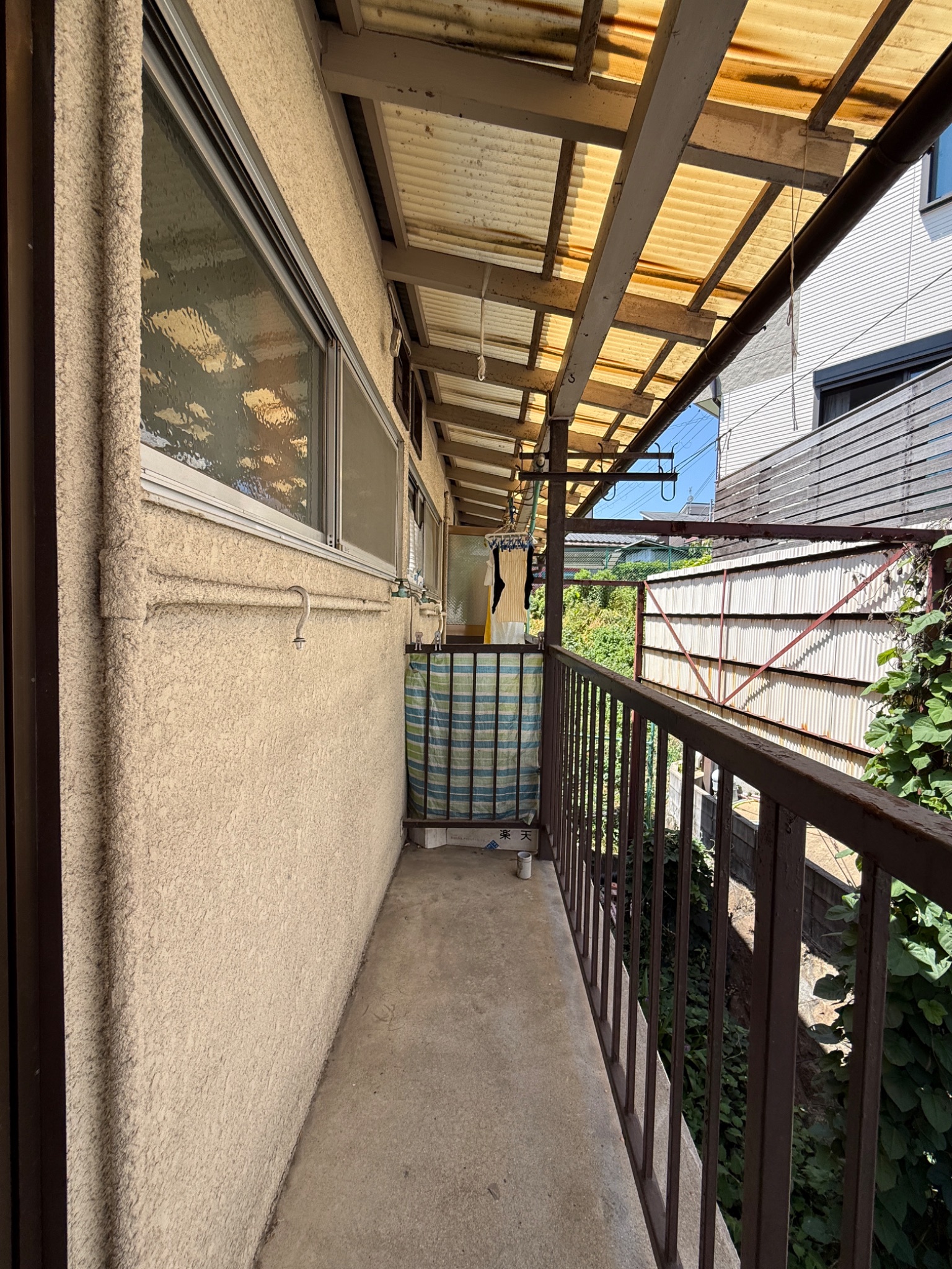 賀茂川荘 ベランダ
