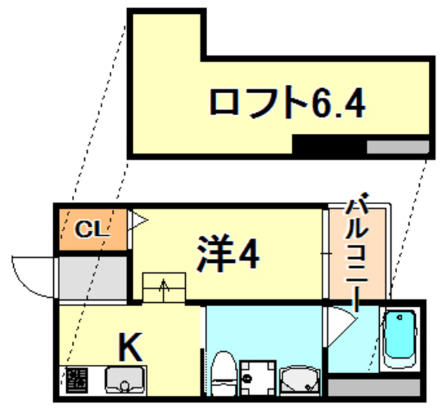 クレアージュ山手 間取り