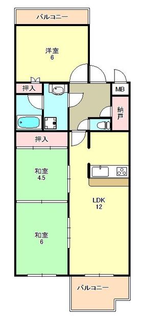 パルピアマンション 間取り