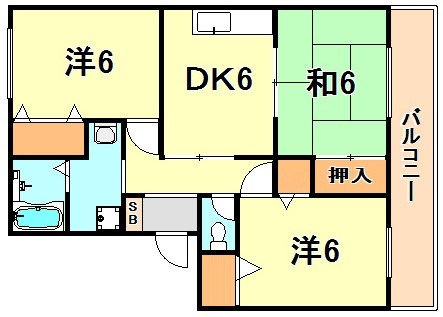メゾン桃山台 間取り