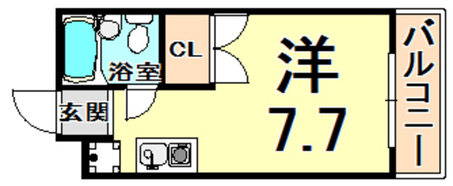 サンガーデンルーム1 間取り