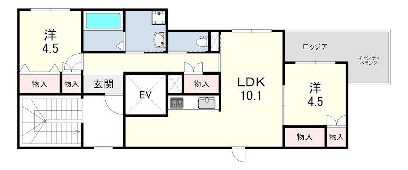 グランエール 間取り