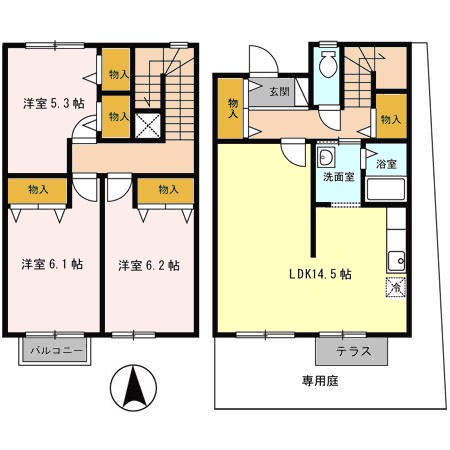 エスポワール 間取り