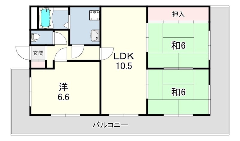 WITH赤羽 間取り