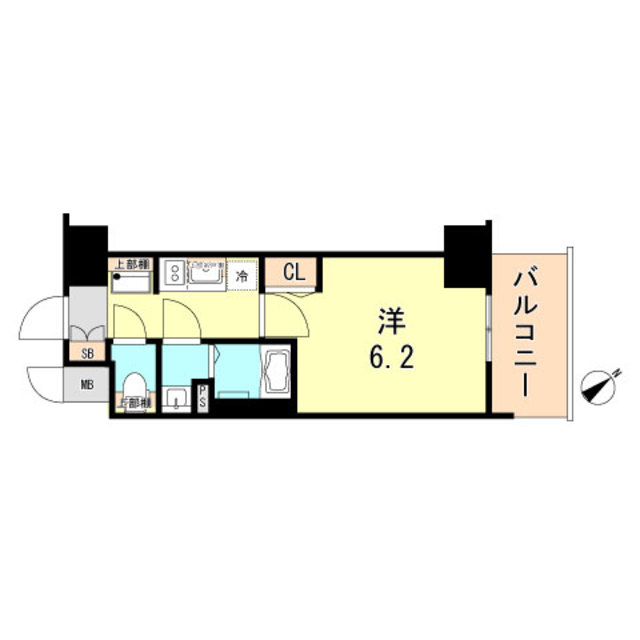 プレサンス神戸キュリオ 間取り