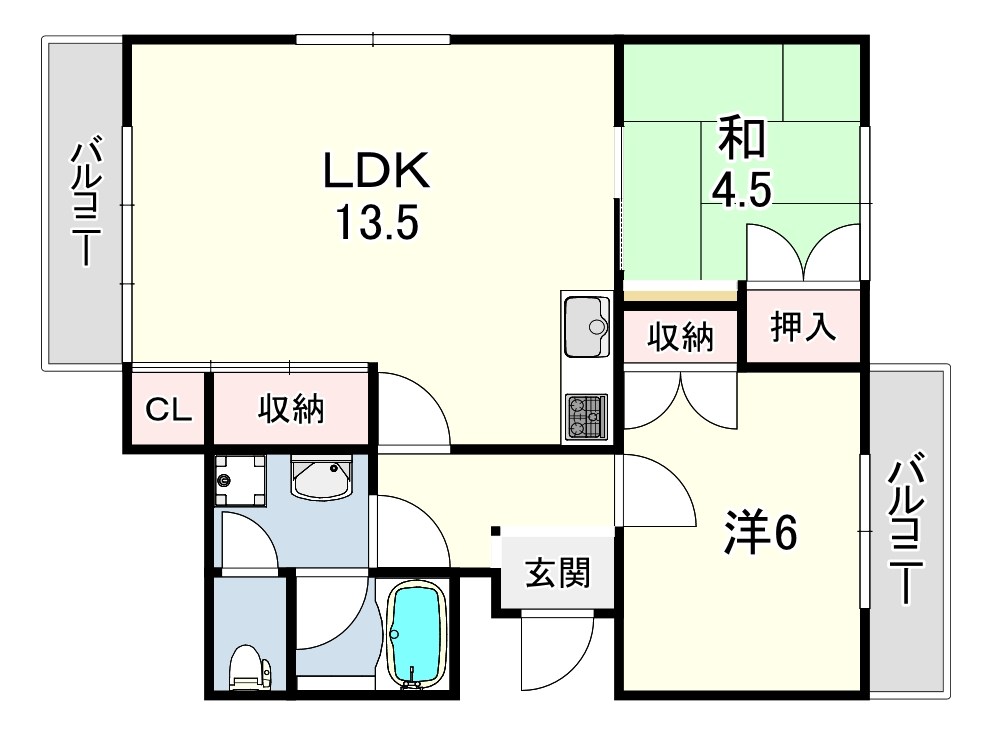 第一柏木ハイツ 間取り