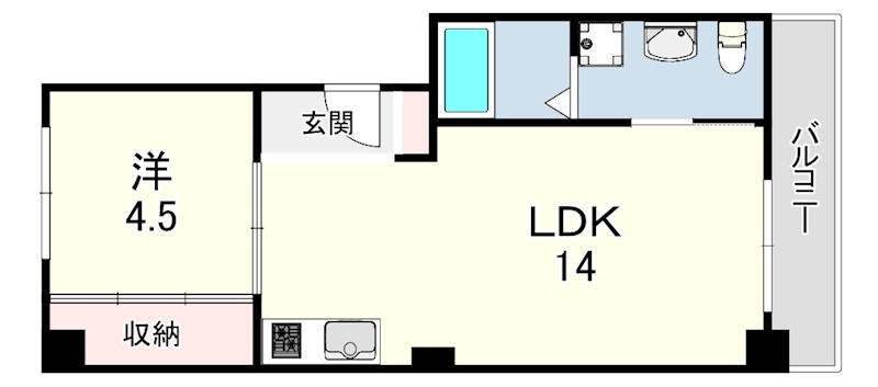 六甲レヂデンス 間取り