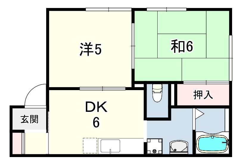 スカイハイツ 間取り