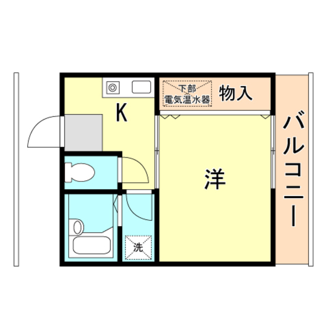 ハイツフェイバリット 間取り