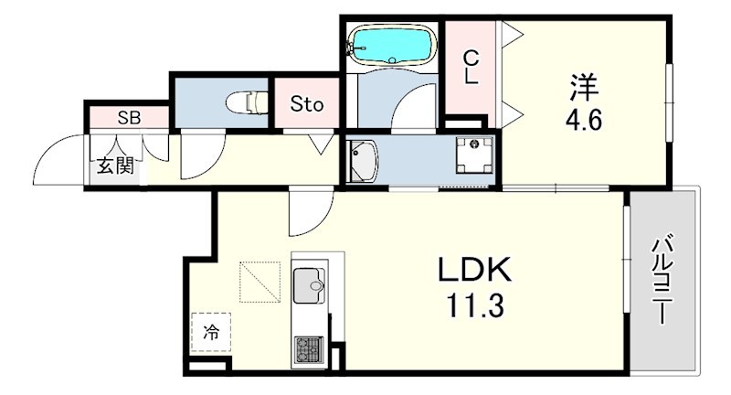 S_MAISON 間取り