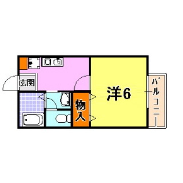 ウインデイア中山手 B 間取り