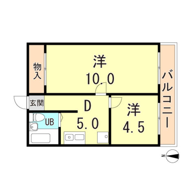 下沢ヤングハイツ 間取り
