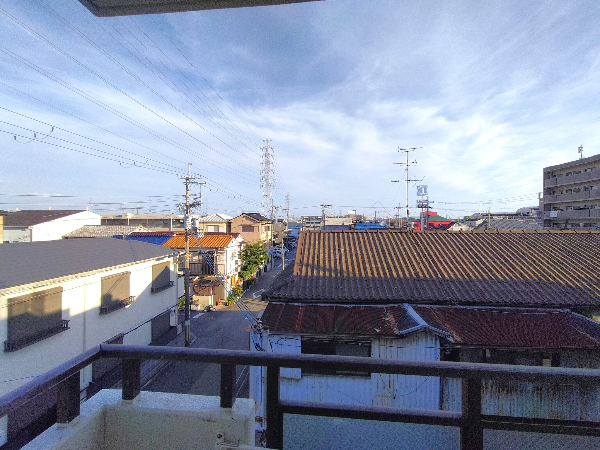 水上マンション 眺望