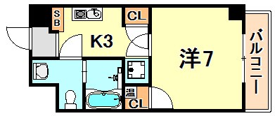 OKA栄ハイツ 間取り