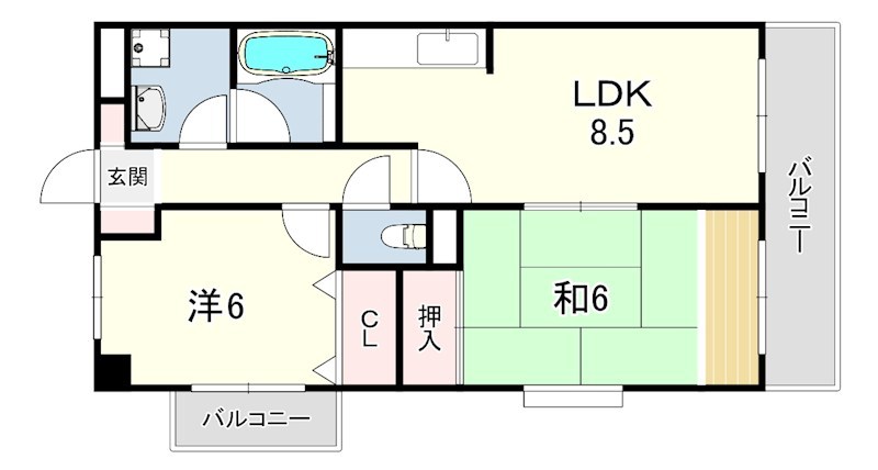 パストラル松本 間取り
